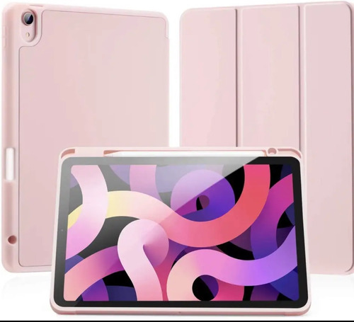 Capa Case Anti Impacto Para iPad Air 4 E Suporte Para Pencil