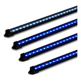 4 Luminárias Led Colors 22cm Aquário Marinho Boyu Reef