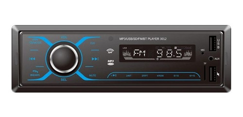 Radio De Coche Reproductor De Medios Estéreo 4 Bocina Coche