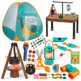 Conjunto De Campamento Niños De 50 Piezas Mesa/tienda ...