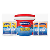 Kit Tratamento Hidroazul Multiação 10kg Barrilha Sulfato 4kg