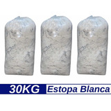 Estopa Limpieza Industrial - 30 Kg Blanca Limpieza