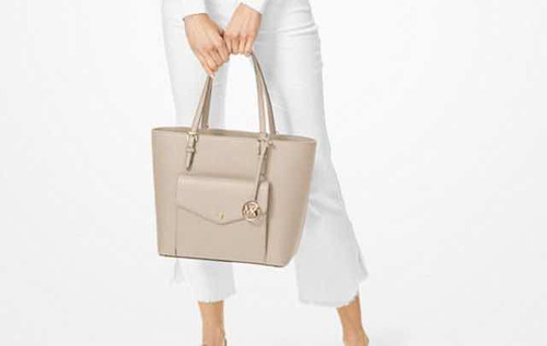 Cartera Michael Kors - Muy Poco Uso - Impecable - Tote Beige