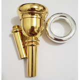 Bocal Jc Custom Trombone  Bombardino Calibre Duplo 6¹/² Gold