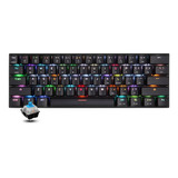 Motospeed Ck62 61 Teclas Rgb Teclado Mecánico Usb Cableado B