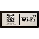 Placa De Sinalização - Wi-fi Qr Code