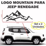 Calcos Jeep Renegade Mountain On The Emblem Tuning Set X2