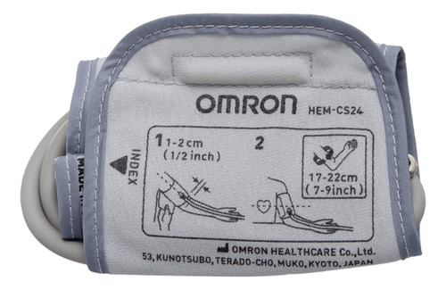 Omron Brazalete Hem-cs24 Color Gris