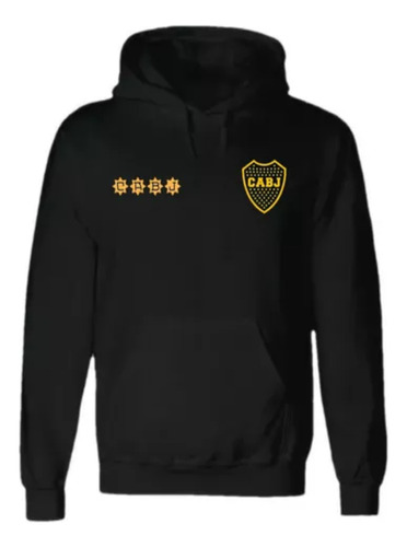 Buzo Boca Juniors Cabj - Unisex - Hoodie Canguro - Futbol 