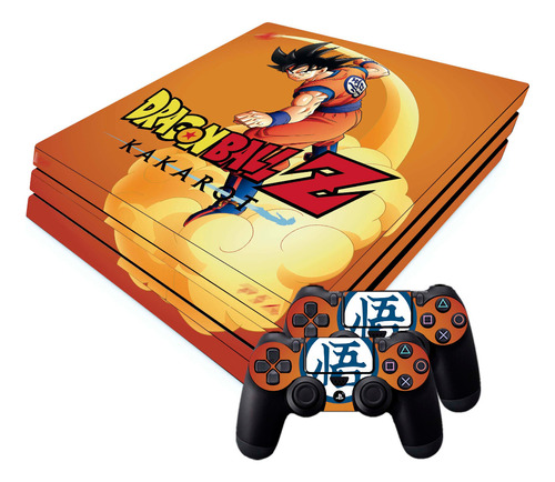 Skin Para Ps4 Pro Dragon Ball Z Kakarot Goku 