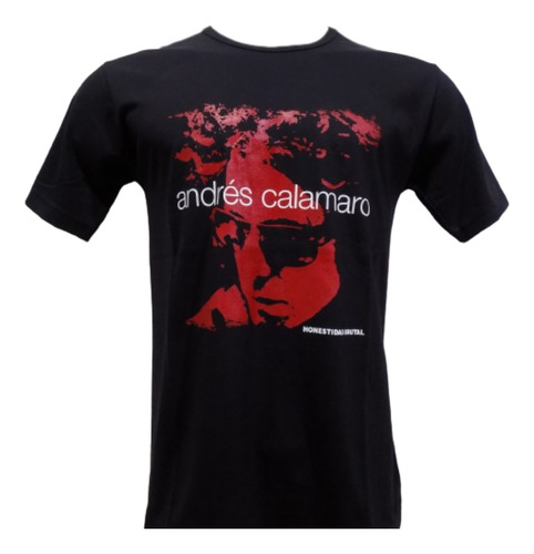 Remeras De Andrés Calamaro Honestidad Brutal Que Sea Rock