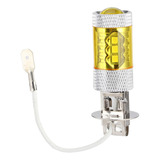 Luz Antiniebla 1 Par 12-24v 80w H3 16smd Led Amarillo Lámpar