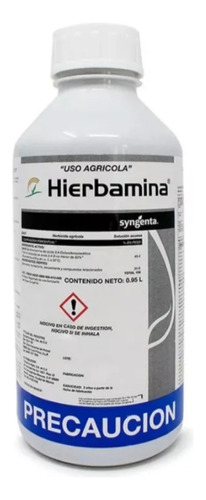 Hierbamina Herbicida Elimina Maleza Hoja Ancha Maiz Sorgo 1l