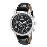 Reloj De Acero Inoxidable Para Hombre Con Correa Negra.