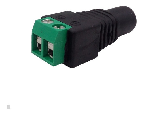 Adaptador Tipo Plug Hembra 2.1x5.5 A Bornera Tira Led Cctv