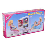 Set Accesorios Muñecas Barbie Family Room