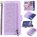 Funda Cartera Para Samsung Galaxy S10 5g Morado Pu Piel Sint