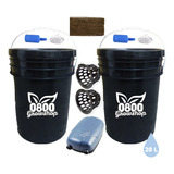 Kit Hidroponia Completo Balde 20l Indoor Duo 0800 Grow