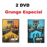 Grunge Especial 2 Dvd Vol. 1 & 2 Nirvana Pearl Jam  Novo