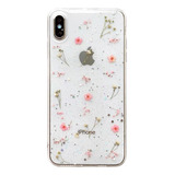 Funda Dried Flowers Para iPhone 12 11 Pro Max Xr Xs 8 7 Plus