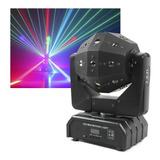 Moving Magic Ball Laser Rgbw Efeitos Giratórios Dmx Strobo