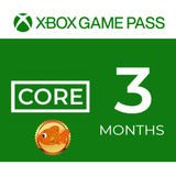 Xbox Game Pass Core 3 Month 25 Digit 
