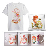 Remera Sara Kay + Combo Taza Y Almohadon 30x30