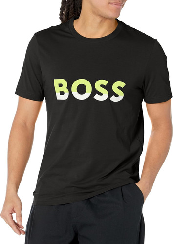 Playera Boss Caballero Logo Jersey Cotton Mod 50488793325s