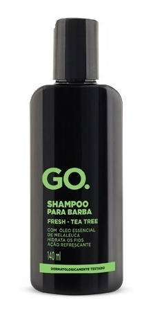 Shampoo Para Barba Go Tea Tree - 140ml