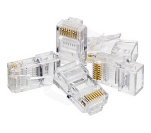 Conector Rj45 Cat6 Bolsa 50 Unidades 