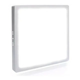  Painel Plafon Led 36w Sobrepor Quadrado 42x42 B. Frio