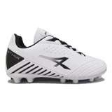 Botines Athix Kick Kids Fg Blanco/negro Abc Dep