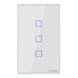 Apagador De Pared Touch On/off Sonoff T2us3c Smart Wifi