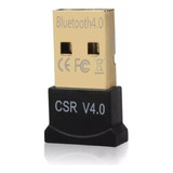 Adaptador Transmisor Receptor Usb Bluetooth 4.0 Para Pc 