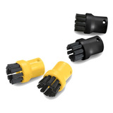 Set 4 Cepillos Redondos Para Vaporizadora Karcher