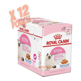 Royal Canin Pouch Kitten Caja X 12 Unidades 1.2 Kg Nuska 