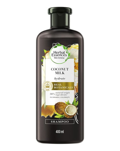 Herbal Essences Shampoo Coconut Milk X 400 Ml Hydrate