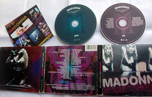 Cd + Dvd : Madonna - Sticky & Sweet Tour ( 2010 )