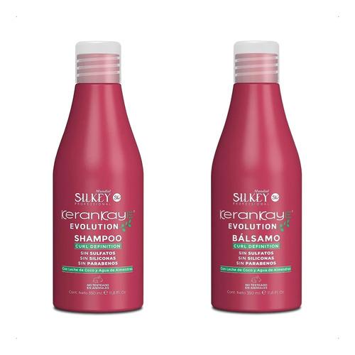 Silkey Kit Kerankaye Curl Definition Shampoo + Bálsamo 