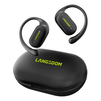 Auriculares Langsdom Ts19 Open Ear Enc Deportes Running F32