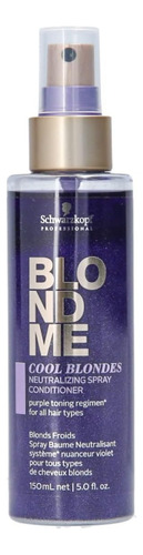 Acondicionador Spray Cabello Rubio Schwarzkopf Blondme 150ml