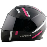 Casco Moto Xsports M66 Certificado Dot Mujer Dama