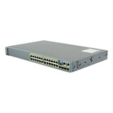 Switch Cisco 2960 Modelo Ws-c2960s-24ts-l Gigabit 