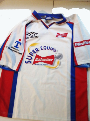 Camiseta Futbol Super Equipo Budweiser- Original.