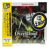 Jogo Overblood 2 Original Playstation 1 Completo Japonês 