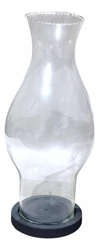 Bombilla De Cristal Decorativa Quinqué Lampara Con Base 1 Pz