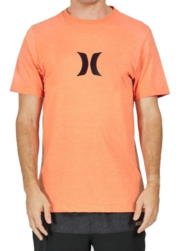 Camiseta Hurley Icon Salmão