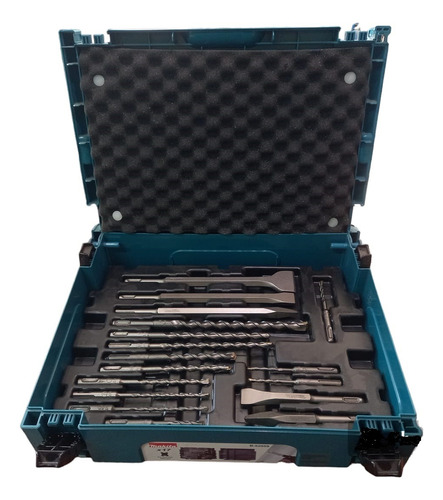 Juego Kit Set Mechas Y Cinceles Makita Sds-plus 17 Piezas