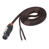 Cable De Altavoz Speakon Xmsjsiy Cable Desnudo De Extremo Ab