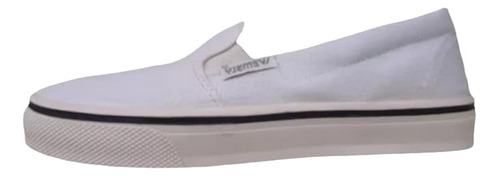 Zapatillas Nauticas Wembly Panchas Solo En Blanco 41 Al 45